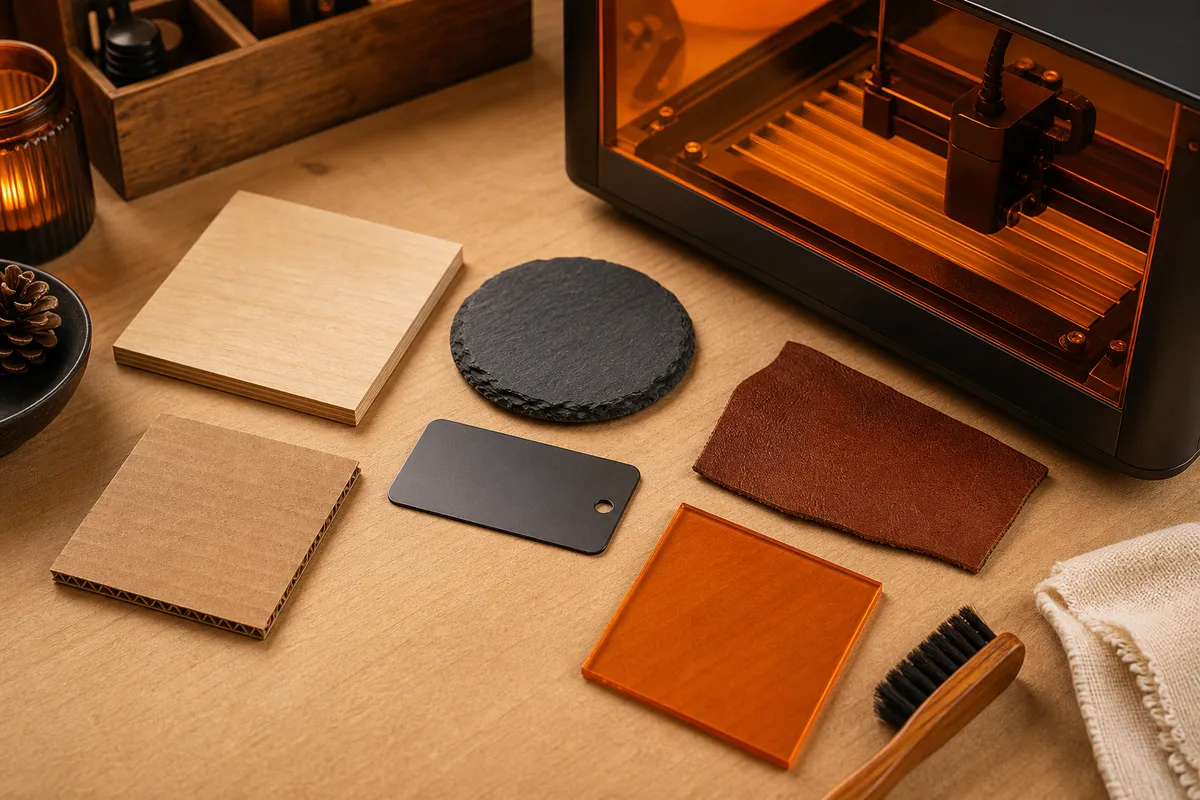 Leather for Laser Engraving: Veg-Tan Rules, Chrome-Tan Risks